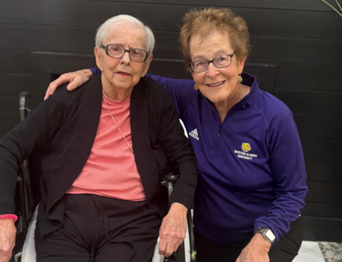 Kathy Veroni makes special connection at Mo Cara Hospice